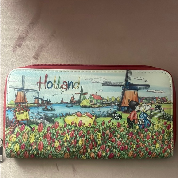 Handbags - Holland Windmill and Tulip Wallet